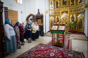 Божественная литургия в Свято-Иоанновском женском монастыре с. Алексеевка