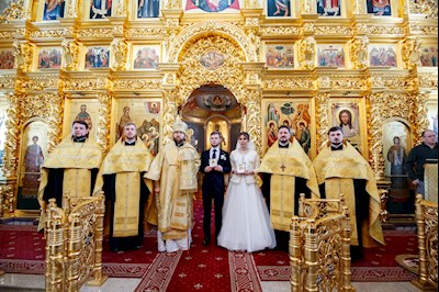Таинство Венчания в Свято-Троицком кафедральном соборе г. Саратова