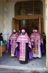 Встреча Вышенских святынь в Покровском храме Саратова