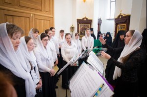 Божественная литургия в Свято-Иоанновском женском монастыре с. Алексеевка