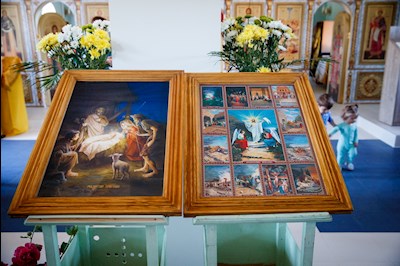 В селе Синенькие совершена первая за 85 лет Божественная литургия