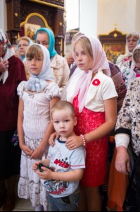 Божественная литургия в Свято-Иоанновском женском монастыре с. Алексеевка