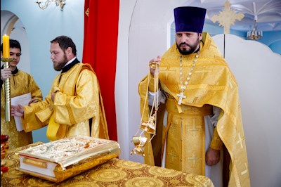 В селе Синенькие совершена первая за 85 лет Божественная литургия