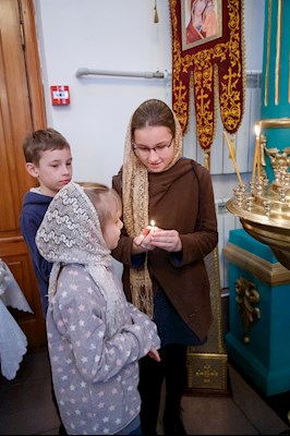 Митрополит Игнатий совершил Божественную литургию в храме Архангела Михаила с. Михайловка