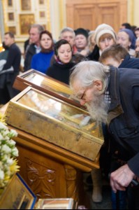 Встреча Вышенских святынь в Покровском храме Саратова
