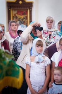 Божественная литургия в Свято-Иоанновском женском монастыре с. Алексеевка