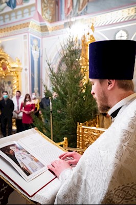 Митрополит Игнатий совершил рождественскую Литургию