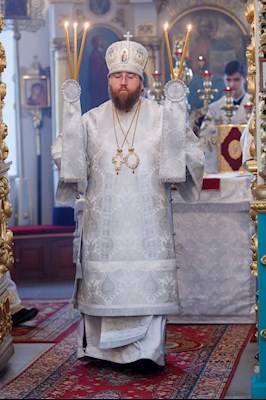 Митрополит Игнатий совершил Божественную литургию в храме Архангела Михаила с. Михайловка