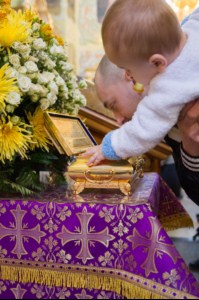 Встреча Вышенских святынь в Покровском храме Саратова