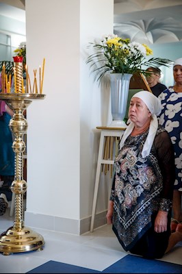 В селе Синенькие совершена первая за 85 лет Божественная литургия