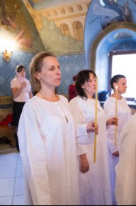 В Свято-Троицком соборе совершена Крещальная литургия