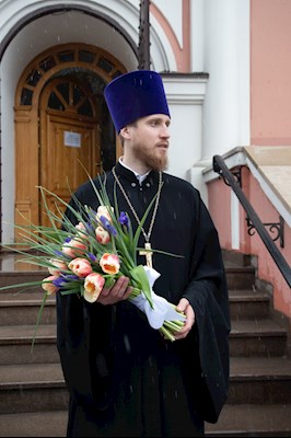 Митрополит Игнатий совершил Великое повечерие, утреню и 1-й час в Свято-Троицком кафедральном соборе г. Саратова