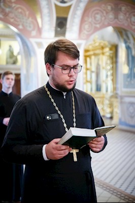 Митрополит Игнатий принял участие в Таинстве Крещения в качестве восприемника