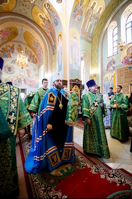 Божественная литургия в Иоанновском женском монастыре