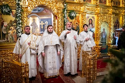 Митрополит Игнатий совершил рождественскую Литургию