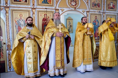 В селе Синенькие совершена первая за 85 лет Божественная литургия