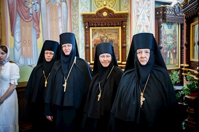 Божественная литургия в Иоанновском женском монастыре