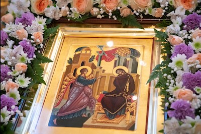 Митрополит Игнатий совершил Великое повечерие, утреню и 1-й час в Свято-Троицком кафедральном соборе г. Саратова