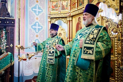 Божественная литургия в Иоанновском женском монастыре