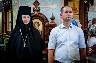 Божественная литургия в Иоанновском женском монастыре
