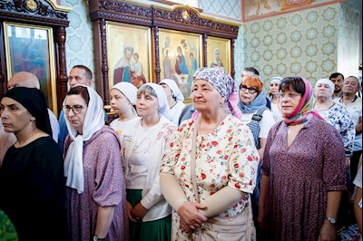 Божественная литургия в Иоанновском женском монастыре