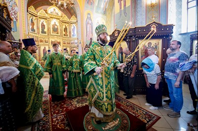 Божественная литургия в Иоанновском женском монастыре