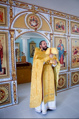 В селе Синенькие совершена первая за 85 лет Божественная литургия