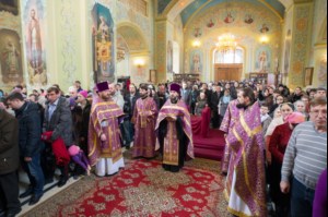 Встреча Вышенских святынь в Покровском храме Саратова