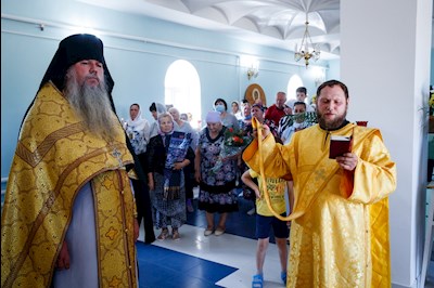В селе Синенькие совершена первая за 85 лет Божественная литургия
