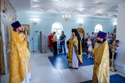 В селе Синенькие совершена первая за 85 лет Божественная литургия