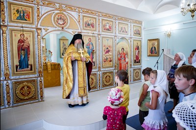 В селе Синенькие совершена первая за 85 лет Божественная литургия
