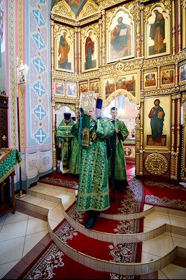 Божественная литургия в Иоанновском женском монастыре