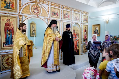В селе Синенькие совершена первая за 85 лет Божественная литургия