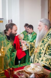Божественная литургия в Свято-Иоанновском женском монастыре с. Алексеевка