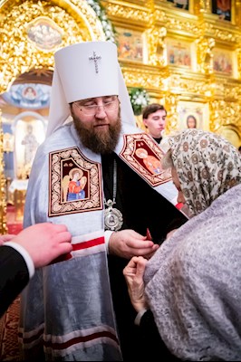 Митрополит Игнатий совершил рождественскую Литургию
