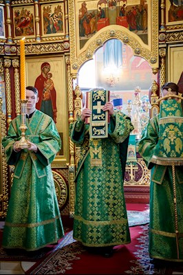 Божественная литургия в Иоанновском женском монастыре