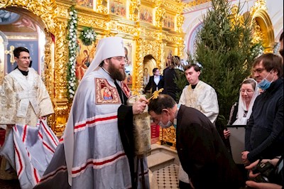 Митрополит Игнатий совершил рождественскую Литургию