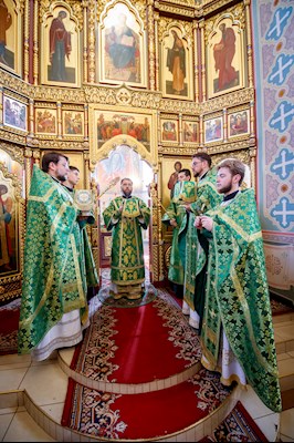 Божественная литургия в Иоанновском женском монастыре