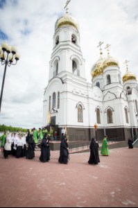 Божественная литургия в Свято-Иоанновском женском монастыре с. Алексеевка