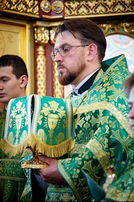 Божественная литургия в Иоанновском женском монастыре