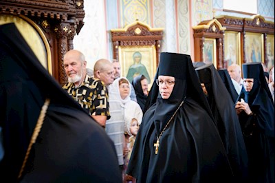 Божественная литургия в Иоанновском женском монастыре