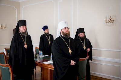 Состоялось заседание Архиерейского совета