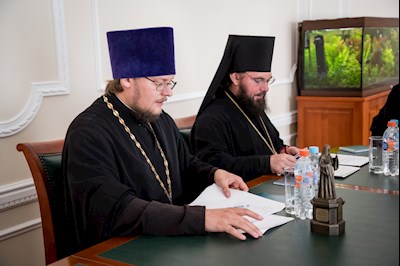 Состоялось заседание Архиерейского совета