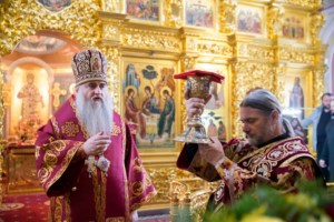 Митрополит Лонгин и Митрополит Иоанн совершили панихиду по Митрополиту Нежинскому и Прилукскому Иринею в 40-й день его кончины