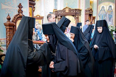 Божественная литургия в Иоанновском женском монастыре