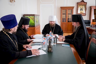 Состоялось заседание Архиерейского совета
