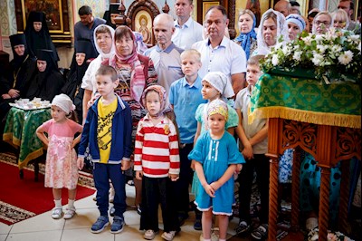 Божественная литургия в Иоанновском женском монастыре