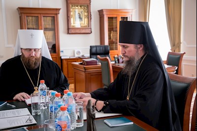 Состоялось заседание Архиерейского совета