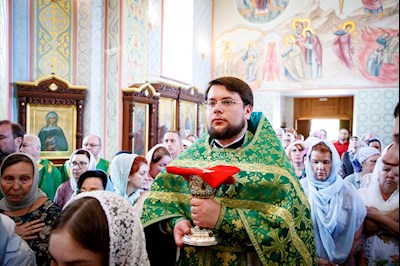 Божественная литургия в Иоанновском женском монастыре