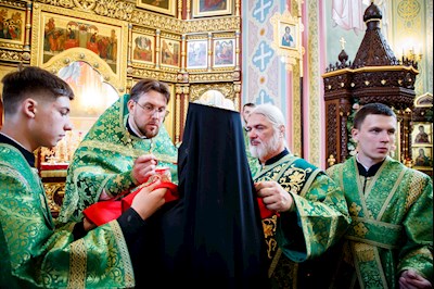 Божественная литургия в Иоанновском женском монастыре